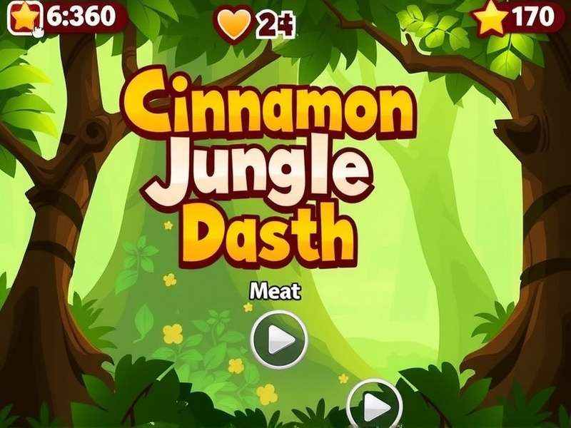 Cinnamon Jungle Dash Master Gameplay